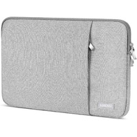 Portable Monitor Case 15.6 Inch Losong Protective Carrying Sleeve For Most 15.6 In Portable Monitors Water Resistant Portable Computer Laptop Display Bag With Accessory Pocket Size-15.3""X9.8"" Gray