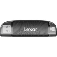 Lexar Dual-Slot Usb-A/C Reader  Up To 205Mb/S Transfer Speed  Supports Sd And Microsd Cards (Lrw310X-Bnbng)