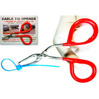 Cable Tie Opener | Patented | Only 1 Second To Unlock Cable Tie | Let's Reuse Zip Tie | Pocket-Sized | Stainless Steel