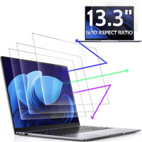 3 Pcs 11.6 Inch Anti Blue Light Screen Protector Compatible With Lenovo Hp Dell Acer Asus Samsung Chromebook Etc Laptop-16:9 Aspect  11"" Computer Monitor Glare Filter Uv Blocker Shield Cover Eye Protection Film