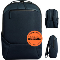 Troubadour Apex Backpack 3.0 - Ultimate Work & Travel Laptop Backpack - 17"" Padded Laptop Pocket - Waterproof  Lightweight  Spacious - Innovative Pockets - Made From Recycled Materials - Navy