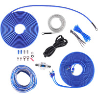 Skar Audio 8 Gauge Ofc Complete Amplifier Installation Wiring Kit  Skar8Manl-Ofc