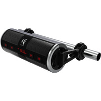 Kspeaker Motorcycle Speakers Bluetooth Waterproof Radio Audio System Built-In Amplifier  Great For Atv  Scooter Bike 12 Volt Vehicle 3 Inch Metal Mp3 Player  K2Ch