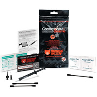Thermal Grizzly Conductonaut Extreme Thermal Grease - 1 Gram Liquid Metal Thermal Paste For Cooling The Cpu  Gpu (Conductonaut Extreme 1G Combo)