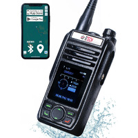 Btech Gmrs-Pro Ip67 Submersible Radio With Texting & Location Sharing  Gps  Bluetooth Audio  Compass  Noaa Weather Alerts  Dual Band (Vhf/Uhf) Scanner  Long Range Two-Way Gmrs Walkie Talkie