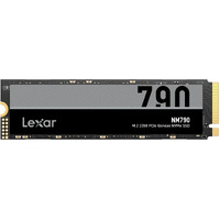 Lexar 4Tb Nm790 Ssd Pcie Gen4 Nvme M.2 2280 Internal Solid State Drive  Up To 7400/6500 Mb/S Read/Write  Compatible With Ps5  For Gamers And Creators  Black (Lnm790X004T-Rnnnu)