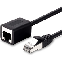 Ruaeoda Ethernet Extension Cable 30 Ft  Shielded Network Cat6 Extension Patch Cable Rj45 Cords Shielded Male To Female Connector