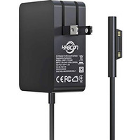 Charger Compatible For Surface Go/Go 2/Go 3 Surface Pro 4 Core M3 Surface Pro 3 Core M3 Surface Pro 2017 Core M3 Tablet Surface Laptop Core M3  Power Supply Adapter 24W 15V 1.6A With Travel Bag