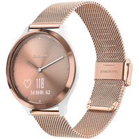 Trumirr For Garmin Vivomove Hr/Vivoactive 3 / Vivoactive 5 Watchband Women Men  Mesh Stainless Steel Watch Band For Garmin Venu/Venu Sq/Venu Sq 2 / Vivomove 3 / Luxe/Style/Trend