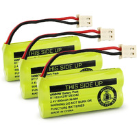 Vanbow Bt183342/Bt283342 2.4V 800Mah Ni-Mh Battery Compatible With At&T Vtech Cordless Phone Batteries Bt166342/Bt266342 Bt162342/Bt262342 Cs6709 Cs6609 Cs6509 Cs6409 El52100 El50003 (Pack 3)
