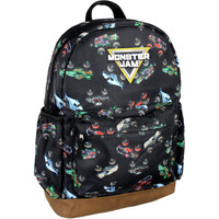 Intimo Monster Jam Trucks Dragon Zombie Grave Digger Megalodon All Over Print Backpack
