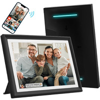 32Gb Frameo 10.1 Inch Wifi Digital Photo Frame With Led Light  1280X800 Hd Ips Lcd Touch Screen  Auto-Rotate Portrait And Landscape  32Gb Storage  Share Moments Instantly Via Frameo App From Anywhere