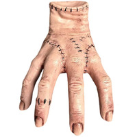 Rercarre Wednesday Addams Family Thing Hand  Cosplay Hand By Addams Family  Fake Hand Toys Scary Props Halloween Decorations Prop Movie