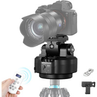 Soonpho M6 Auto Face Tracking Motorized Rotating Panoramic Tripod Head  Remote Control 360 Pan Tilt Head With Mobile Phone Clip For Dslr Cameras  Camcorders  Smartphones  Tripod
