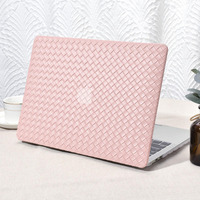 Seorsok Compatible With Macbook Pro 13 Inch Case M2 2023 2022 2021-2016 A2338 M1 A2251 A2289 A2159 A1989 A1708 A1706 Elegant Leather Plastic Hard Case Transparent Keyboard Cover Pink Tartan Pvc