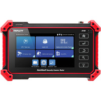 Triplett 8150 Camview Ip Pro 5 Cctv Security Camera Tester With 5"" Touchscreen - 4K / 1080P Ip  Analog  Tvi  Cvi  Ahd