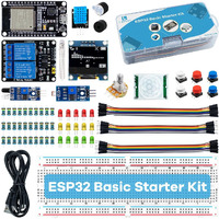 Lafvin Basic Starter Kit For Esp32 Esp-32S Wifi I Ot Development Board With Tutorial Compatible With Arduino Ide