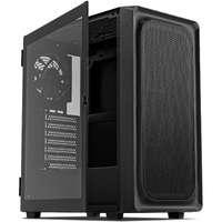 Darkrock Ec2 Black Atx Mid Tower Pc Case  Type-C Ready  Supports 40 Graphics Cards  Tempered Glass Side Panel  Supports Up To 8 X 120Mm Cooling Fans & 1 X 360Mm Radiator  1 X Pre-Installed Fan