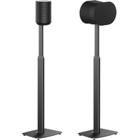 Ynvision.Design Adjustable Floor Stand Compatible With Sonos Era 100 And Era 300 - Black - 2 Pack | (Pair) | Package Includes Mounting Options For Both Speakers