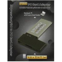 Digigear 16Bit / 32 Bit Cardbus Pcmcia Pc Card To 34 Mm Expresscard Adapter/Reader/Writer