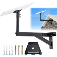 Starlink Gen 3 Mount  Ybervont Starlink Mounting Kit Gen 3  Heavy Duty Starlink Long Wall Mount For Starlink Internet Kit Satellite  Starlink Pole Mount With Starlink Gen 3 Pipe Adapter