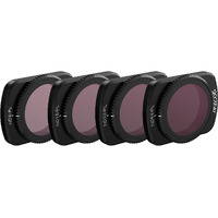 Skyreat Nd Polarized Filters Set For Dji Osmo Pocket 3 Creator Combo Accessories -4-Pack (Nd8/Pl Nd16/Pl Nd32/Pl Nd64/Pl)