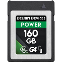 Delkin Devices 160Gb Cfexpress Type B G4 Memory Card For Cameras | Up To 1780Mb/S Read  1700Mb/S Write | Digital Camera Memory Card For Professional Photographers And Videographers