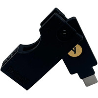 Designz3D Yubikey Protector Flip Case Keychain Holder (5 Nfc / 5C Nfc) (Black  5C Nfc)