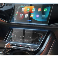 Karltys 2 Pack Screen Protector For 2020-2024 Audi Q7 Q8 10.1-Inch Upper + 8.6-Inch Lower Screen  9H Tempered Glass Screen Protector For Audi Q7 Accessories  Car Radio Screen Cover Anti Fingerprint