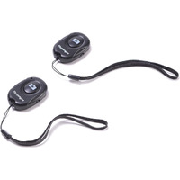 Photomyne Wireless Camera Shutter Clicker With Bluetooth Connection For Ios And Android Smartphones - Includes Wrist Strap (2 Pack)