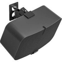 Yibracki Heavy Duty Speaker Wall Mount For Sonos 5 Mount & Sonos Play 5 Mount - Tilt & Swivel Adjustable Speaker Mount For Sonos 5 & Five Wall Mount And Sonos Play 5 Gen 2 Wall Mount  Black