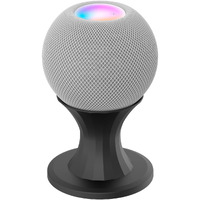 Ouligei Top-Notch Quality Homepod Mini Stand Mount  Homepod Mini Holder With In-Built Cable Management System  No Screws Needed - An Elegant Space Saving Accessory