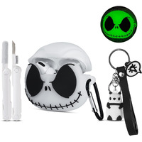 Compatible With Apple Airpods Pro 2Nd/1St Generation Case Cover With Cleaner Kit And Cute Keychain  Glow In The Dark Funny Anime Cool Soft Silicone Protective Skin Case For Airpod Pro And Pro 2