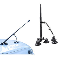 Pellking Suction Car Mount Kit For Insta360 X3  X2 Go 3  4 In1 Suction Cups With 114Cm Selfie Stick Camera Triple Suction Mount Kit For Action Cameras Compatible With Gopro 11 10 9 8 7(With Stick)