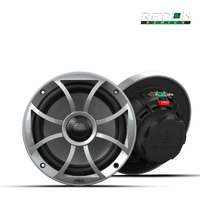 Wet Sounds | Recon 6-S | High Output Component Style 6.5"" Marine Coaxial Speakers With Silver Grille