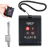 Came-Tv Mini V Mount Battery 99Wh 6875Mah 15A Draw Rechargeable V-Mount With 2 D-Tap & 1 Usb For Blackmagic Bmpcc 4K/6K Pro/Sony Fx6/Red Komodo/Canon C70/Z Cam E2 Video Lights Monitors