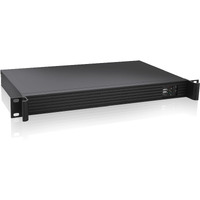Rackchoice 1U Rackmount Server Chassis 9.84"" Depth Support Mini-Itx M/B Only