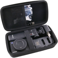 Waiyucn Hard Eva Carrying Case For Sony Zv-1/ Zv-1F/ Zv-1 Ii Digital Camera Case (Big)