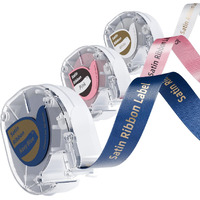Phomemo P12 Satin Ribbon Label  P12 Labels Compatible P12 & P12 Pro Dymo Letratag Lt-100H 200B Label Maker  Label Maker Refills For Wedding  Gift Wrapping  Craft Work  12Mm X 2M  3 Pack