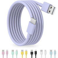 Wocoruo Usb To Usbc-C Cord 5Ft  [Mfi Certified] Usb C Cable Compatible With Iphone 15  Type C Charger Fast Charging Carplay Cable  Carplay Adapter Compatible With Iphone 15 (Purple)