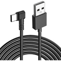 Dash Cam Charging Power Cable  Usb-C Car Charging Power Cable  Mini?Type-C Charging Cable  For Dash Cam/Rearview Mirror/Camera Charging Cable (Not Suitable For Transmission Power) (Type-C 16.5Ft)