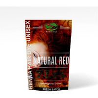 1 Pack Of Natural Red Henna Hair & Beard Color/Dye 100 Grams - Natural Hair Color  Plant-Based Hair Dye - The Henna Guys