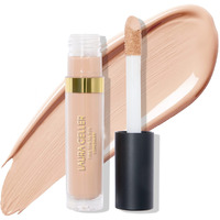 Laura Geller New York The Ideal Fix Concealer - Fair - Buildable Medium To Full Coverage Liquid Concealer - Covers Under Eye Dark Circles & Blemishes - Long-Lasting