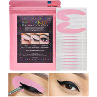 Eyeliner Stencils | Cat Eyeliner Stencil & Winged Eyeliner Tool | Made In Usa & Created By Celebrity Makeup Artist | Reusable And Flexible Eyeliner Tape & Eyeshadow Tape | 24 Stencils
