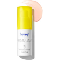 Supergoop! Bright-Eyed 100% Mineral Eye Cream  0.5 Fl Oz - Spf 40 Pa+++ Hydrating & Illuminating Mineral Sunscreen - Under Eye Cream For Dark Circles & Puffiness - Revives Tired Eyes