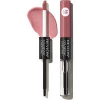 Revlon Liquid Lipstick With Clear Lip Gloss  Colorstay Overtime Lipcolor  Dual Ended With Vitamin E  350 Bare Maximum  0.07 Fl Oz (Pack Of 1)