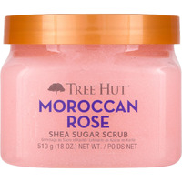 Tree Hut Moroccan Rose Shea Sugar Scrub  18 Oz  Ultra Hydrating And Exfoliating Scrub For Nourishing Essential Body Care
