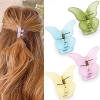Canitor Small Butterfly Hair Clips Claw Clips 1.9"" Mini Clips For Girls (Style-04)