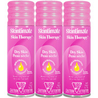 Skintimate Skin Therapy Dry Skin Shave Gel For Women  3 Pack | Skintimate Shaving Cream For Women  Womens Shaving Cream  Shaving Foam  Womens Shave Gel  Pack Of 3  7Oz Each