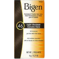 Bigen Permanent Powder Hair Color 46 Light Chestnut 5 Count (Pack Of 1)